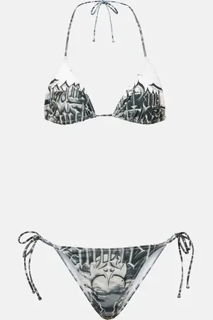 Jean Paul Gaultier Bikini con stampa