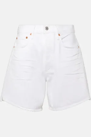 Citizens of Humanity Shorts di jeans Marlow a vita alta