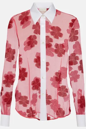 DRIES VAN NOTEN Camicia in jacquard di cotone