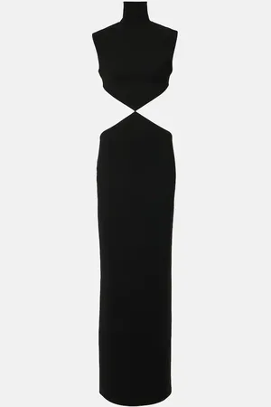 Monot Mônot Abito lungo con cut-out