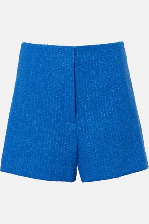 VERONICA BEARD Shorts Jazmin in tweed di misto cotone
