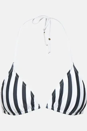 Bananhot Top bikini a righe