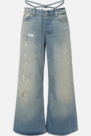 Acne Studios Jeans flared Trafalgar a vita bassa