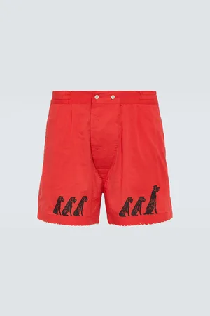 BODE Shorts Monday in cotone con stampa