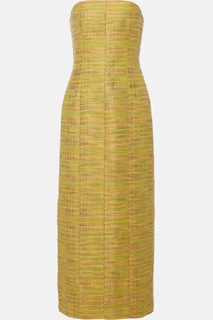 TOVE Abito midi Sessy in misto cotone