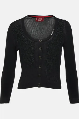 Gucci Cardigan in lana e seta