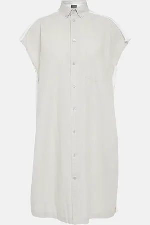 Balenciaga Abito chemisier oversize in cotone