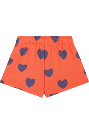 Mini Rodini Shorts Hearts in jersey di cotone