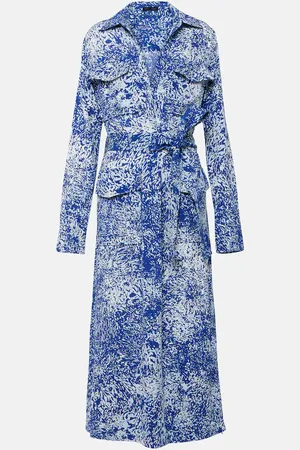 Proenza Schouler Abito chemisier Vanessa con stampa