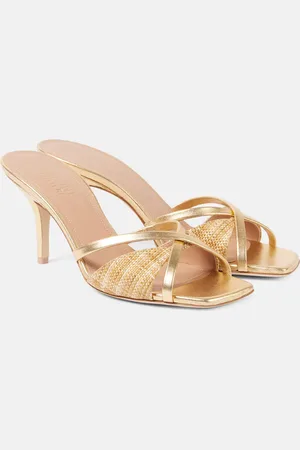 MALONE SOULIERS Sandali Penn 70 in rafia e pelle
