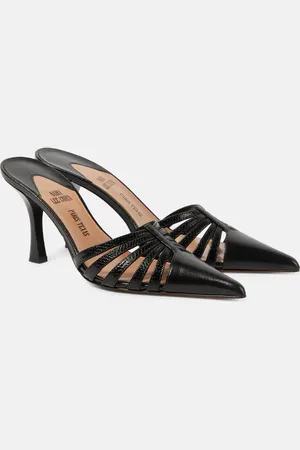 PARIS TEXAS Mules Nadia 85 in pelle