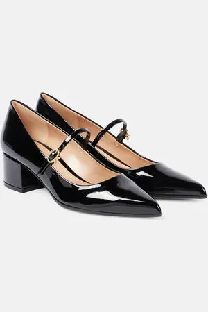 Gianvito Rossi Pumps Mary Jane in vernice