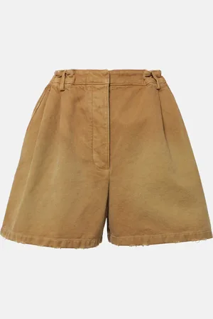 Prada Shorts in canvas di cotone
