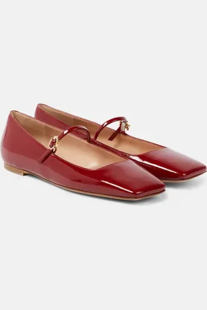 Gianvito Rossi Ballerine Christina in vernice