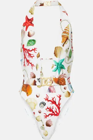 Dolce & Gabbana Costume intero Capri con stampa