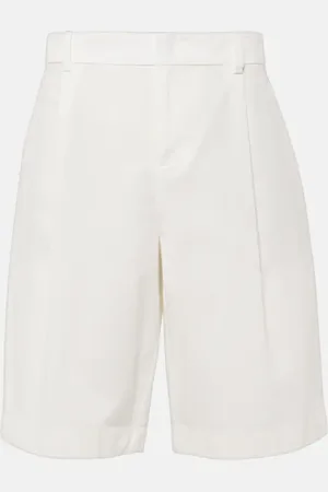 Vince Shorts in cotone a vita alta