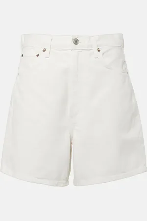 AGOLDE Shorts di jeans Stella a vita alta
