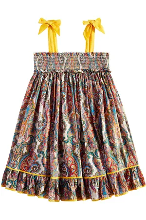 ZIMMERMANN Abito Ottie in cotone con stampa paisley
