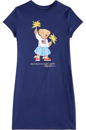 Ralph Lauren Abito Polo Bear in jersey di cotone