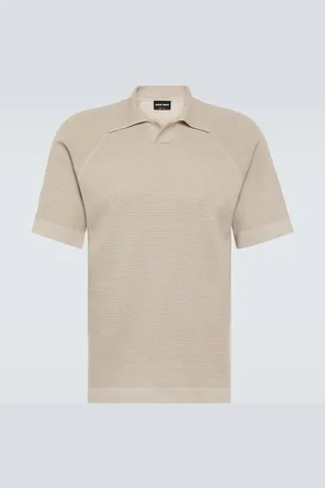 Giorgio Armani Polo in cashmere e cotone