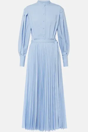 Altuzarra Abito midi Binoche in misto cotone