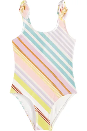 ZIMMERMANN Costume intero Halliday a righe