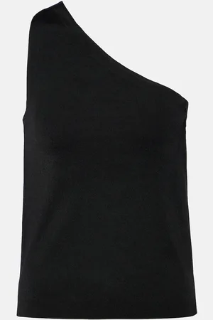 NILI LOTAN Top monospalla Vivianne in maglia