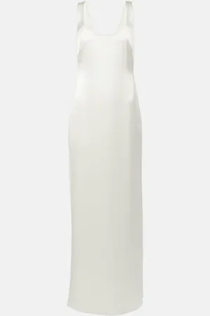 GALVAN Bridal - Abito lungo Paraiso in raso