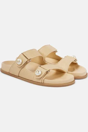 Jimmy Choo Sandali Fayence in rafia