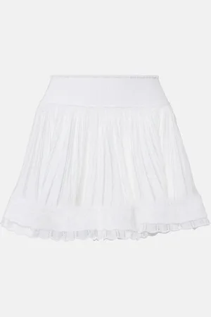 Alaïa Alaïa Shorts Crinoline a pieghe