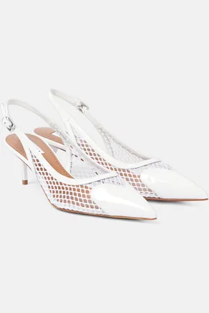 Alaïa Alaïa Pumps slingback Le Cœur in vernice e mesh