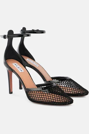 Alaïa Alaïa Pumps in mesh con pelle