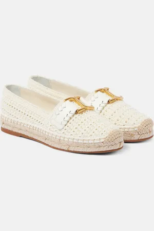 Chloé Chloé Espadrillas Marcie in crochet e pelle