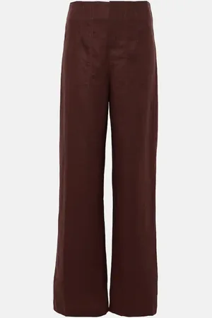 FAITHFULL THE BRAND Pantaloni regular Isotta in lino