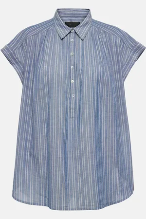 NILI LOTAN Blusa Normandy in cotone a righe