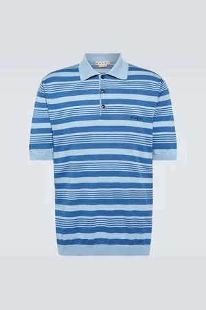 Marni Polo in cotone a righe