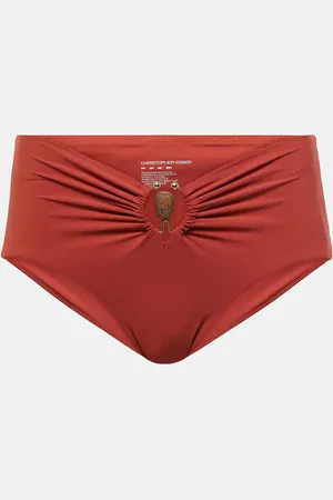 CHRISTOPHER ESBER Slip bikini a vita alta