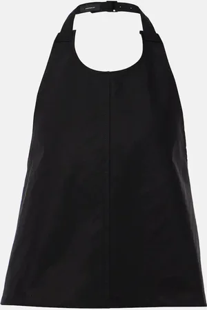 WARDROBE.NYC Top Drill in twill di misto cotone