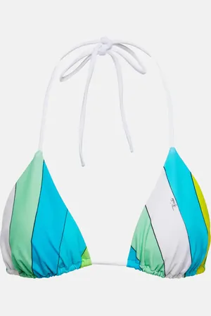 Puccini Top bikini con stampa