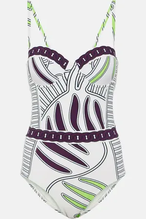 Tory Burch Costume intero con stampa
