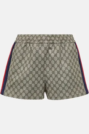 Gucci Shorts Web Stripe in jersey GG