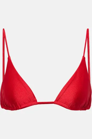 Jade Swim Top bikini a triangolo Via