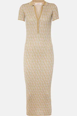 VALENTINO Abito midi in jacquard Toile Iconographe