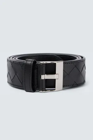Bottega Veneta Cintura in pelle Intrecciato