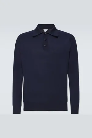 Bottega Veneta Polo in jersey di lana