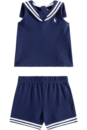 Ralph Lauren Baby - T-shirt e shorts in cotone