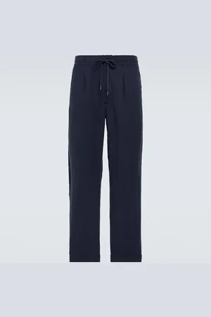 Ralph Lauren Pantaloni regular in lino