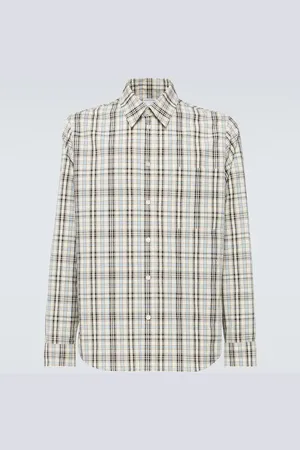 Bottega Veneta Camicia in cotone a quadri
