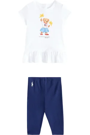 Ralph Lauren Baby - T-shirt e pantaloni in cotone