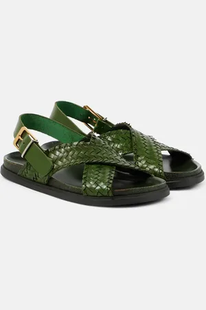 The Row Sandali slingback Buckle in pelle